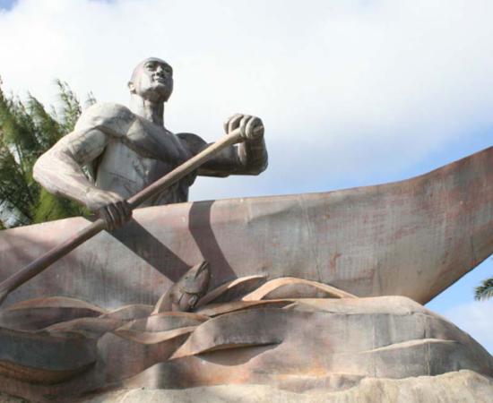 Statue of Chief Gadao