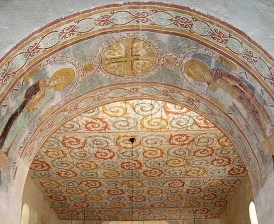 Gärde Church fresco 