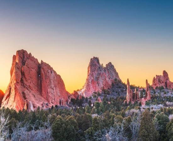 The spectacular red rock “wonderland” of the Garden of the Gods, Colorado Springs, USA. 		Source: SeanPavonePhoto / Adobe Stock