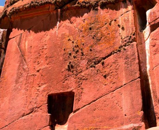 The door of Hayu Marca located in Puno Peru. Source: DavidAlexander / Adobe Stock