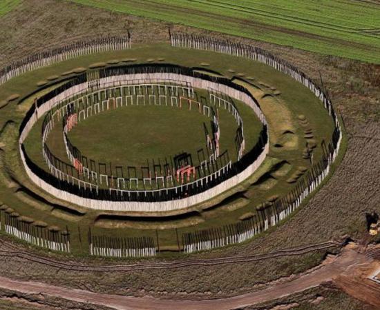 The reconstruction of Ringheiligtum Pömmelte