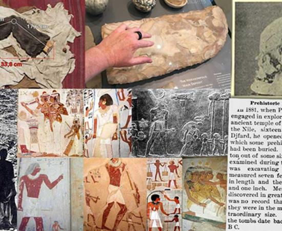 Evidence suggesting the possibility of giants in ancient Egypt. 