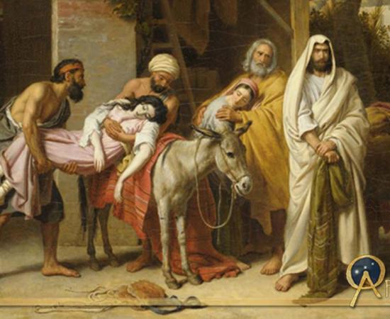 The Levite of Ephraim avenging the death of his wife as the victim of brutality by the Benjamites  by  Alexandre-François Caminade  (1837)