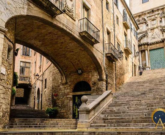Old City of Girona, Catalonia Spain ( Deyan/ Adobe Stock)