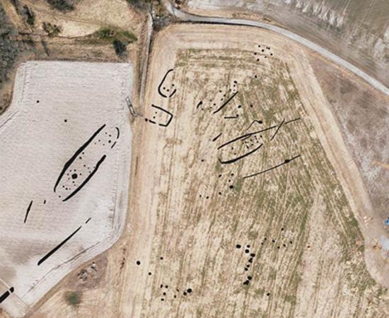 The Viking ship burial at Gjellestad is now known to be part of a larger mound cemetery and settlement site from the Iron Age, located next to Norway’s monumental Jell Mound.