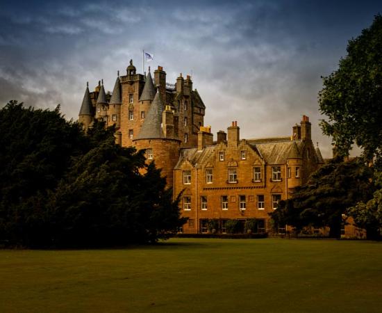 Glamis Castle, Angus, Scotland.