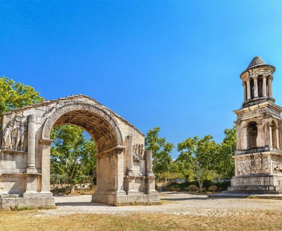 Glanum, An Ancient Roman Town in France Renowned for Its Healing Spring