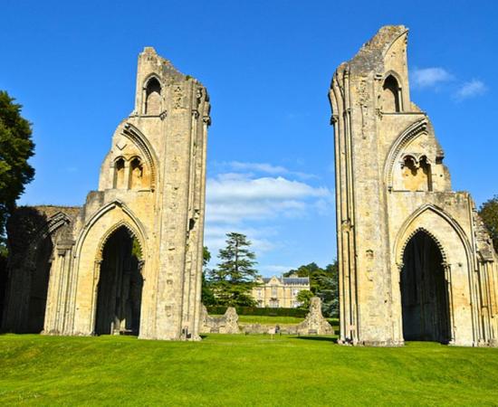 Glastonbury Abbey.