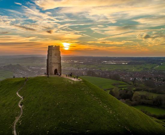 Glastonbury Tor, Somerset, England. Source: gary / Adobe Stock