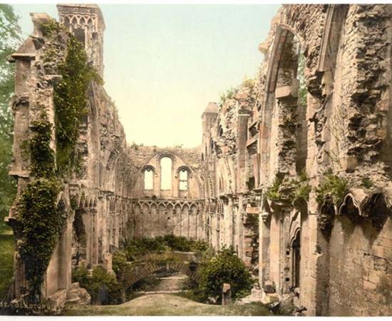 The Lady Chapel, Glastonbury Abbey.