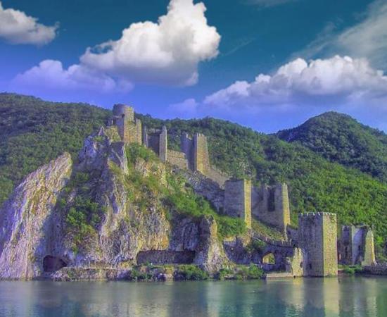 Golubac Fortress, Serbia. 