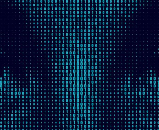 Mysterious eyes in binary code.  The Great Cipher of Louis XIV had codebreakers stumped for centuries. Source: Kundra / Adobe Stock 