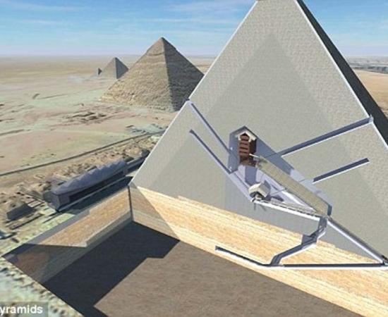 Two Mysterious Cavities Found Inside Great Pyramid May Be Secret Rooms