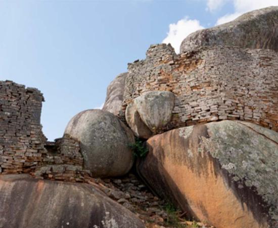 Great Zimbabwe wall and tower. Source: Jan Van Der Voort/Adobe Stock
