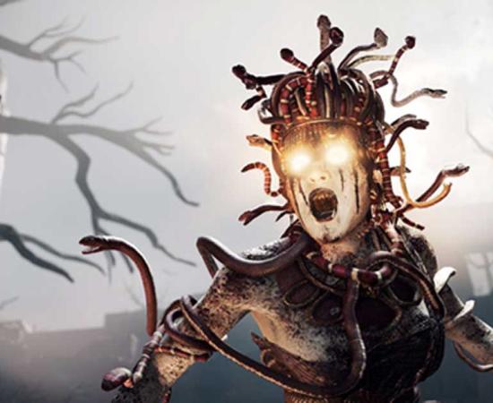 Medusa in Assassin’s Creed: Odyssey. There are other creatures from ancient Greek myth in Assassin’s Creed as well. 