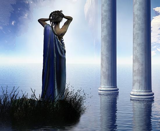 Depiction of ancient Greek woman.  Source: Algol / Adobe stock