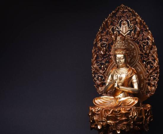 Bronze statue of Bodhisattva Guan Yin