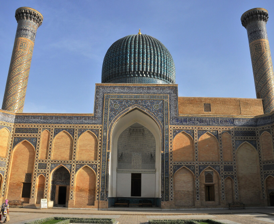 Gur-e-Amir, the mausoleum of Emir Timur in Samarkand, Uzbekistan