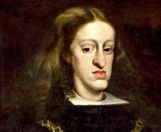 King Charles II of Spain, was the last Habsburg ruler of the Spanish Empire. He is now best remembered for his physical disabilities. Source: TRAJAN 117 / Public Domain