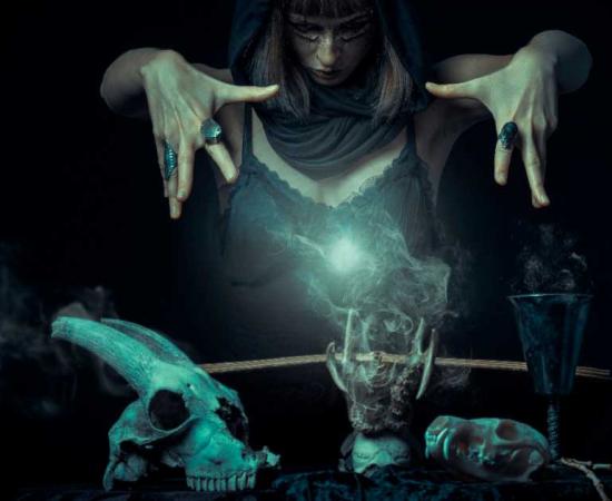 Many hags/witches are depicted as possessing supernatural powers and the use of magic. Source: TeodorLazarev/AdobeStock 