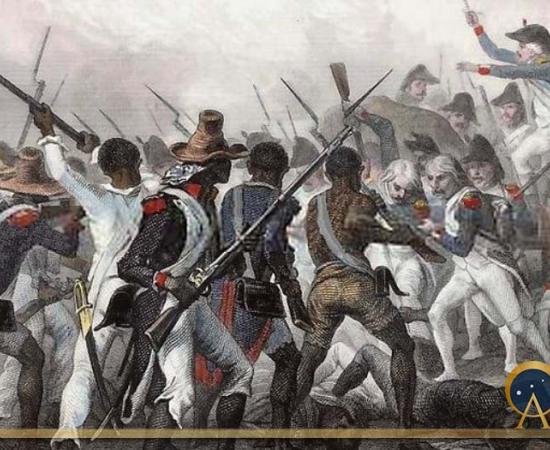 Polish Legionnaires Fighting Along The Affranchi For The Black Independent Nation Of Haiti