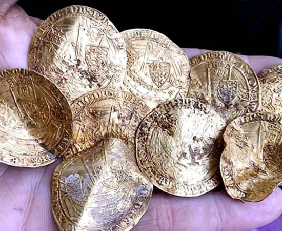 The Hambleden Hoard was found during a metal detectorists four day rally. 