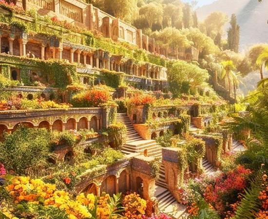 Representational image of the Hanging Gardens of Babylon. Source: Creative Digital Art / Adobe Stock 