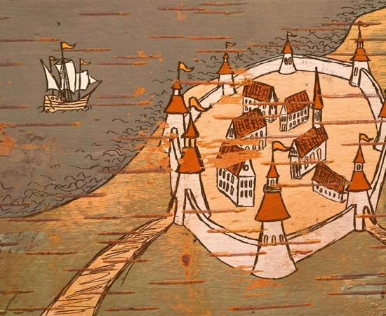 Medieval maritime trade. Credit: Yury Kisialiou / Adobe Stock