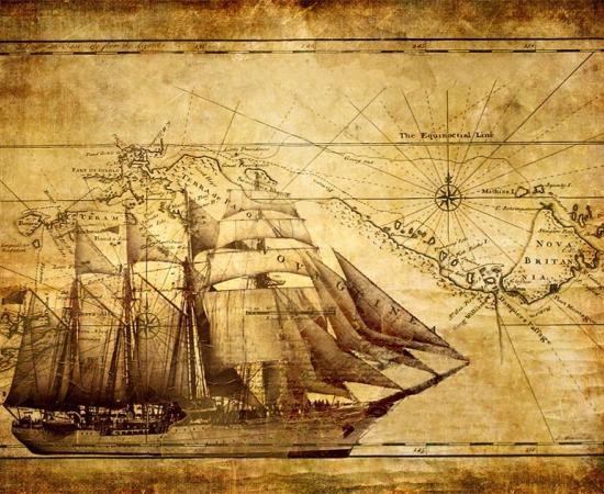 Professor Charles Hapgood believed strange, unexplained maps were signs of a long-forgotten civilization of ancient sea kings. Source: Freesurf / Adobe Stock