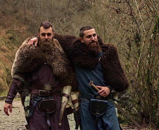 Representation of Hengist and Horsa.           Source: Brambilla Simone / Adobe stock