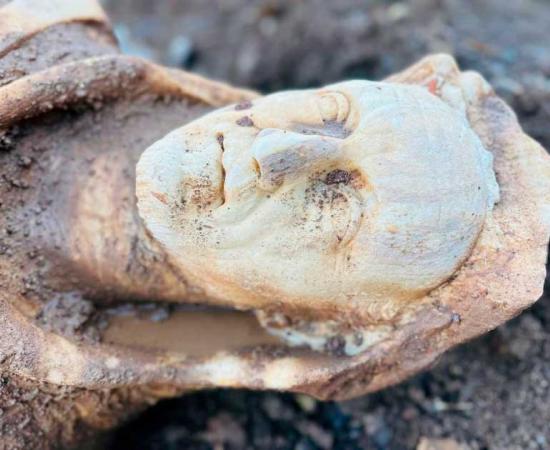Statue of Hercules found near the Appian Way. Credit: Archaeological Park of Appia Antica