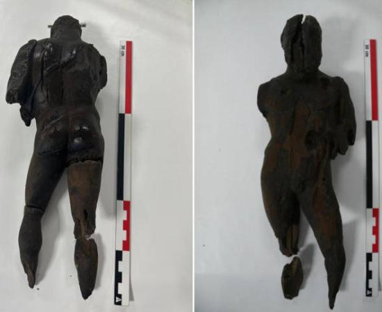 Greco Roman Hercules statues found on Ibiza.