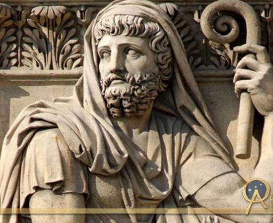 Herodotus, by Jean-Guillaume Moitte, relief 1806. 