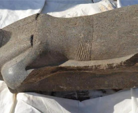 The Horus statue. Credit: Ministry of Antiquities