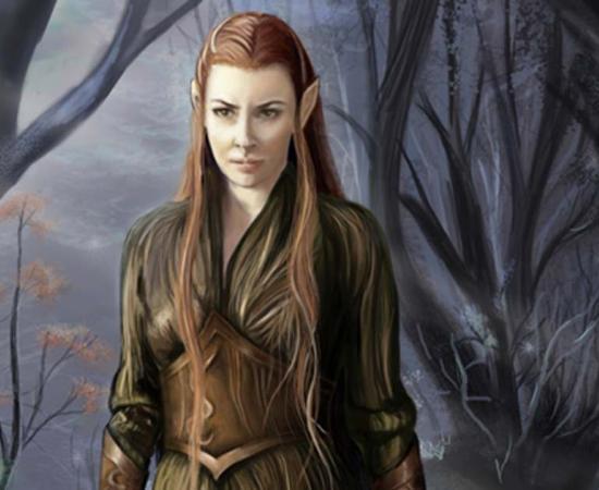Tauriel daughter of Mirkwood from Lord of the Rings