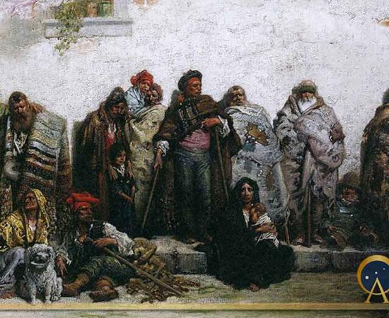 The Beggars of Burgos by Gustave Dore (1875) (Public Domain)