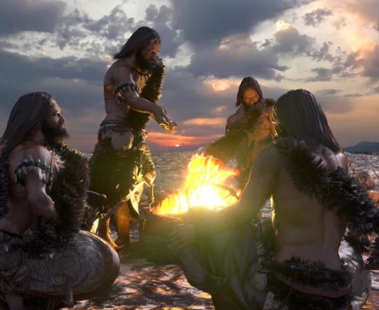 Analysis of 23,000-year-old hunter camp shows that Ice Age Galileans thrived. Source: denissimonov / Adobe Stock 