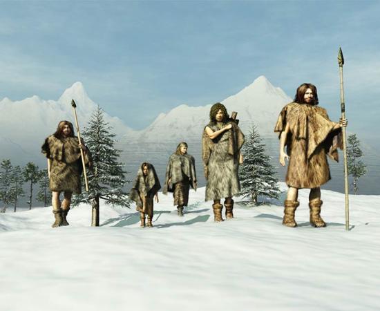 Ice Age hunters endured the harsh climate in Northern Europe.          Source: anibal / Adobe Stock