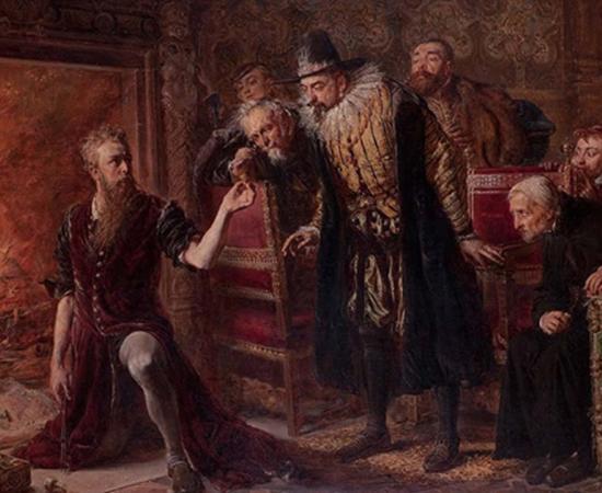 "Alchemist Sędziwój" by Jan Matejko: alchemist, and pioneer chemis.