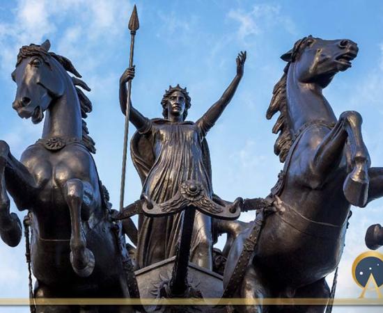 Statue of Boudicca commissioned by Queen Victoria (Rixie / Adobe Stock)