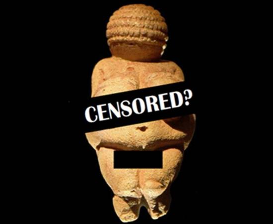 Venus of Willendorf statuette. 