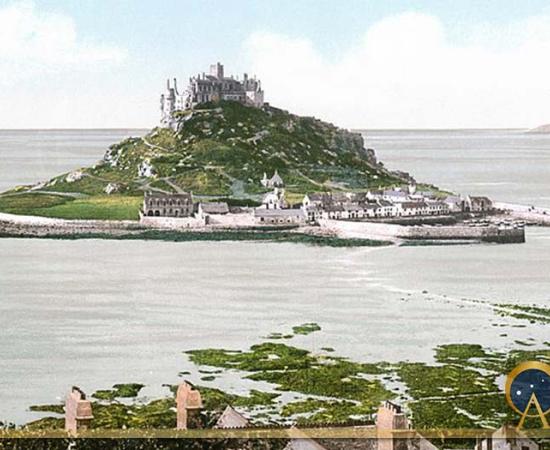 Saint Michael’s Mount in Cornwall (Public Domain)