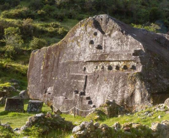 The white rock at Vilcabamba. Source: Walter_Xim / Adobe Stock.
