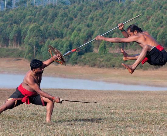 Indian martial arts fighters. Source: Zzvet / Adobe Stock.