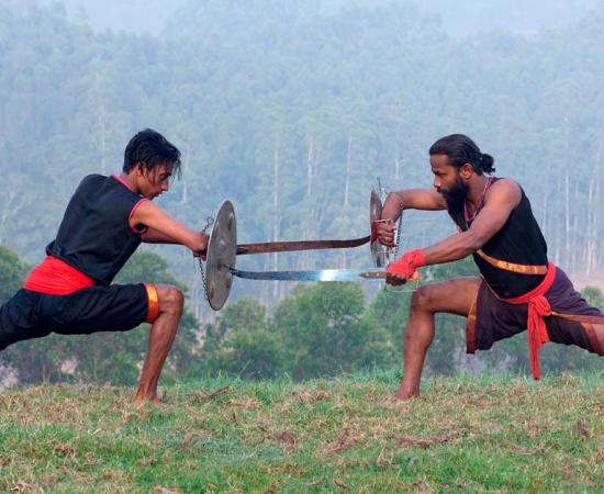 Indian fighters with weapons. Source: Zzvet / Adobe Stock.