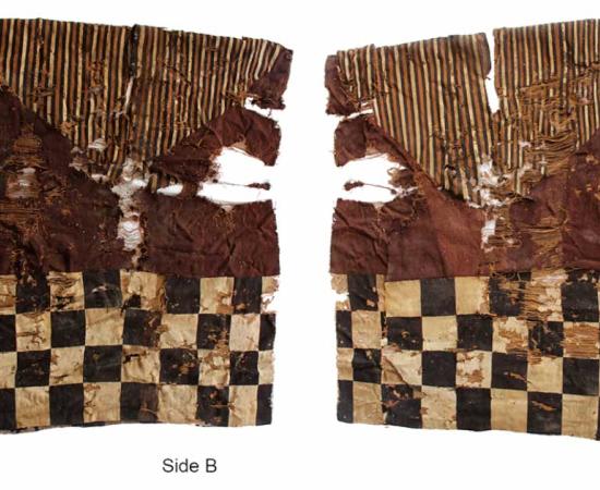 Image depicting the Inka tunic or Unku found in northern Chile from the wearer’s point of view. Source: Correa-Lau, J., et. al. / CC BY 4.0