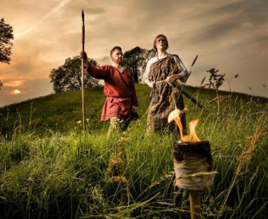 An ancient Irish feast used to take place at important times at what is now known as the Navan Centre and Fort. Source: Visit Armagh