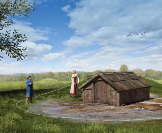 Iron & Viking-Age Mortuary Houses Unearthed Devoid of Remains