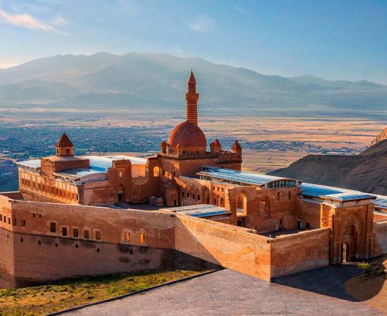 Ishak Pasha Palace, Turkey. Source: MehmetOZB / Adobe Stock.