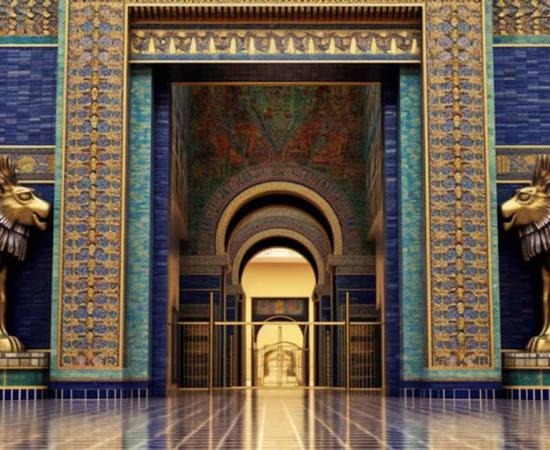 The Magnificent Ishtar Gate of Babylon